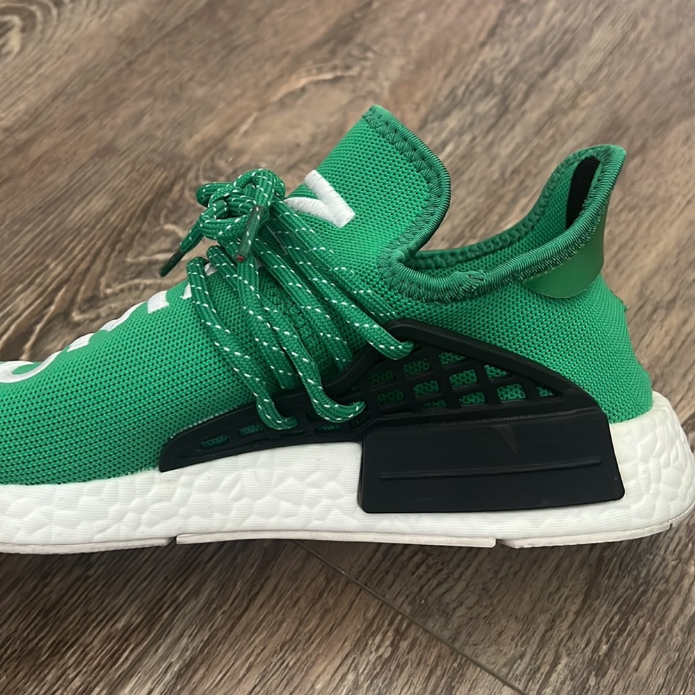 Adidas PW Human Race Green Sneakers Mens Shoes Size 8.5 - Picture 4 of 6